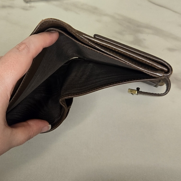 Gucci GG Monogram Brown Canvas Compact Wallet - Picture 11 of 14